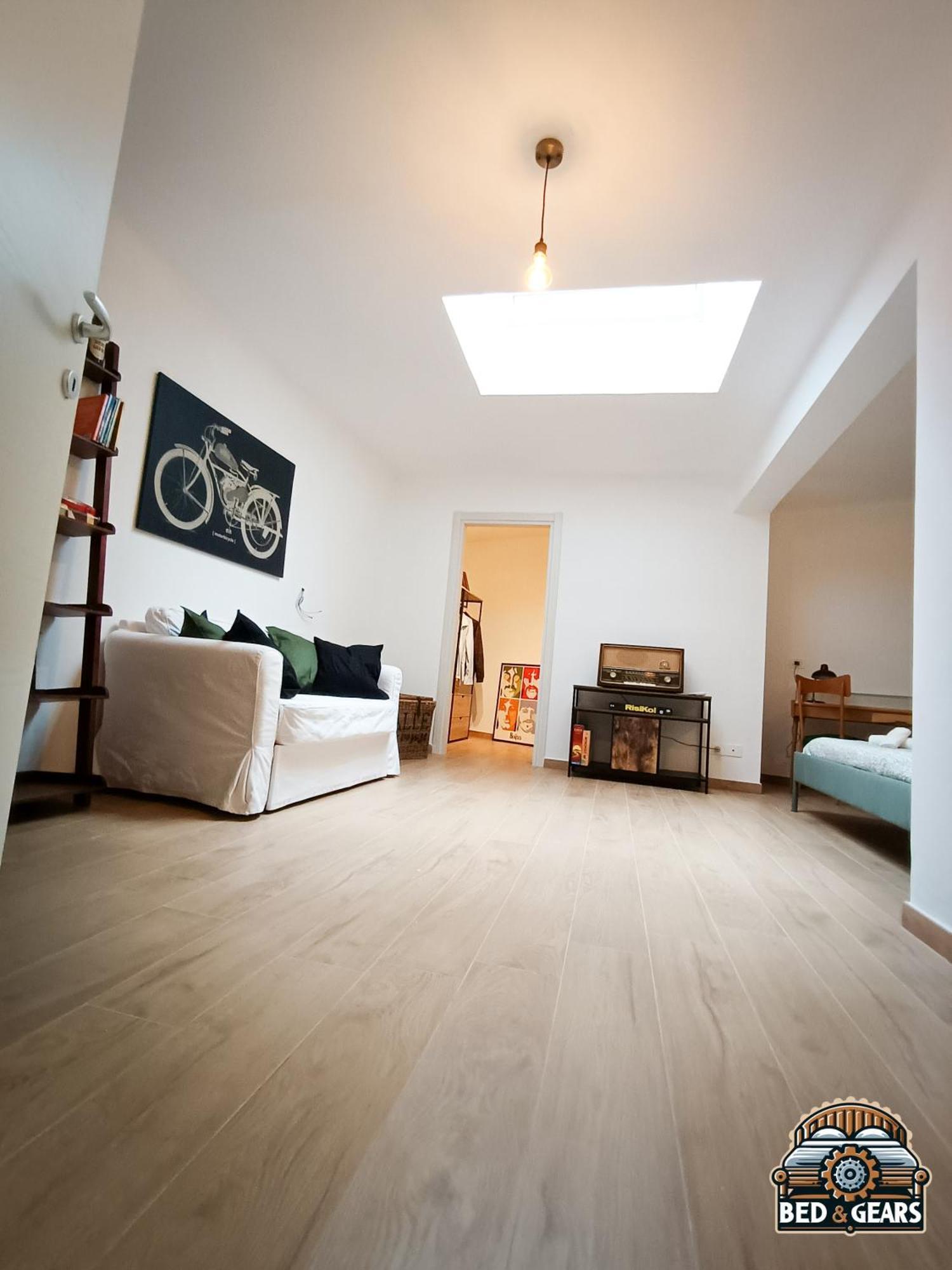 Ferienwohnung Bed And Gears - Industrial Design Loft Bari Exterior foto