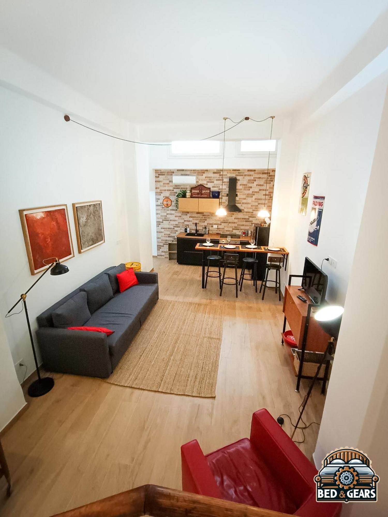 Ferienwohnung Bed And Gears - Industrial Design Loft Bari Exterior foto